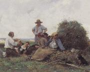 Harvesters At Rest Julien  Dupre